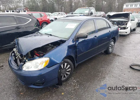 2004 Toyota Corolla Ce из США, поврежденный, VIN JTDBR32E642043339